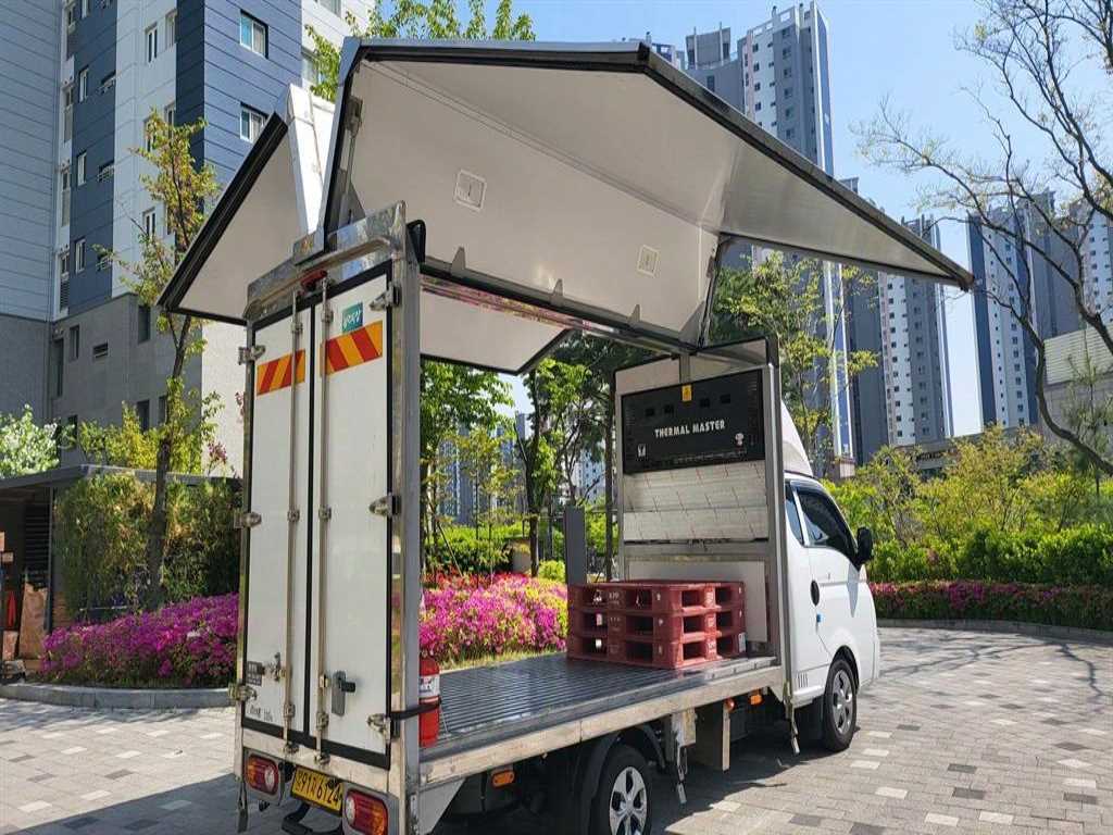포터2 1.2톤 냉동탑 LPG