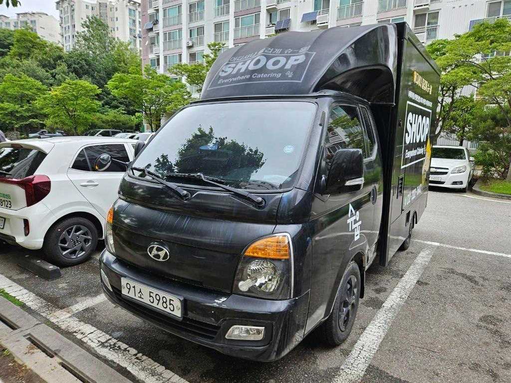 포터2 1톤 이동스낵카