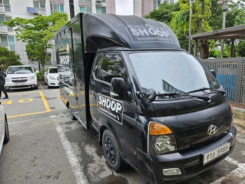 포터2 1톤 이동스낵카