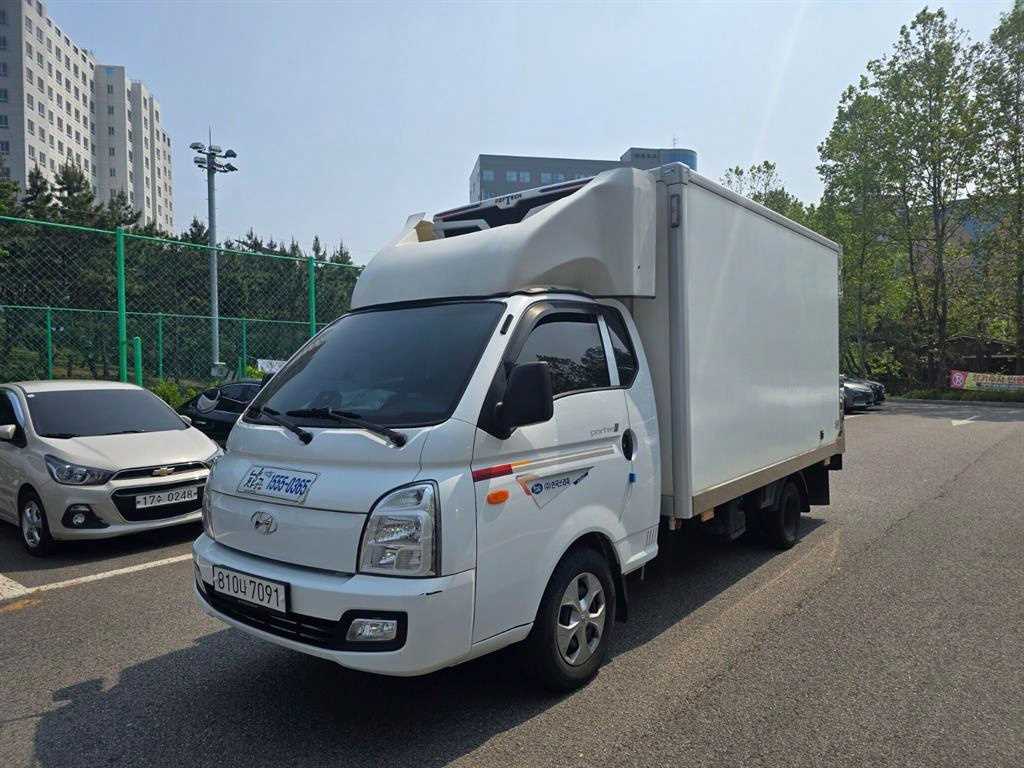 포터2 1톤 냉동탑
