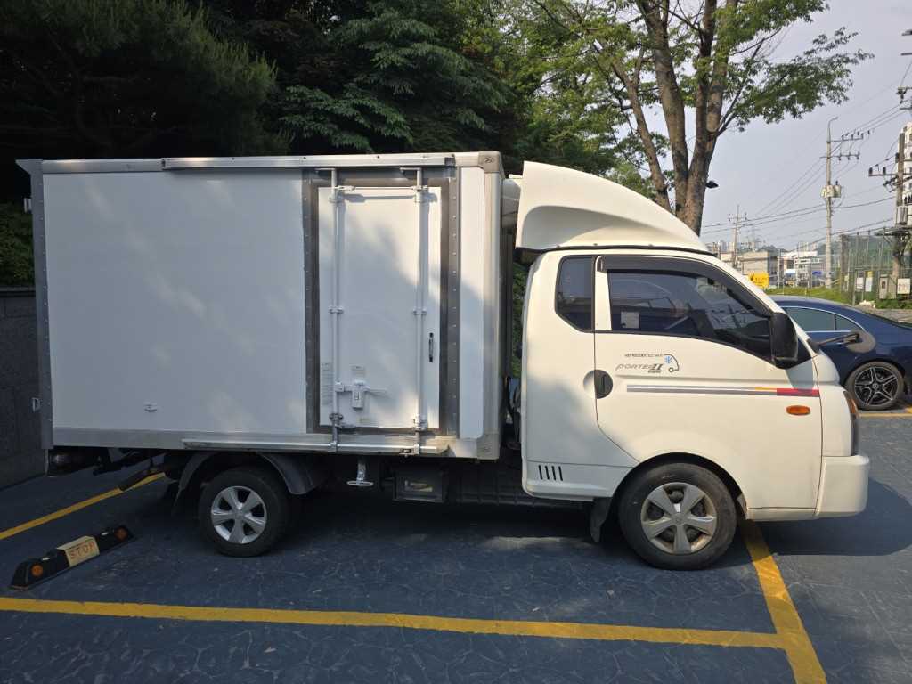포터2 1톤 냉동탑