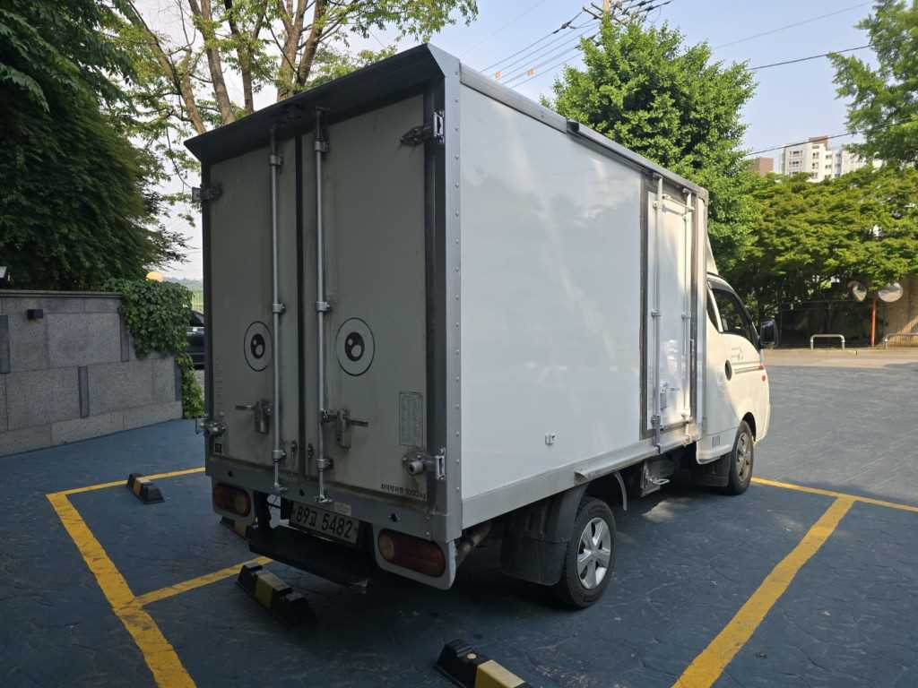포터2 1톤 냉동탑