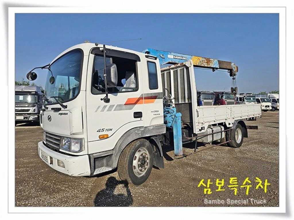 카고크레인 없음(순정) 메가트럭 4.5톤
