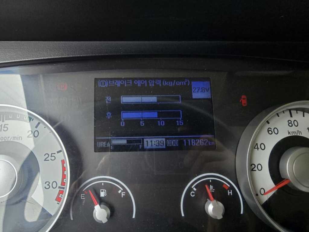 현대 메가트럭 화물덤프 5톤