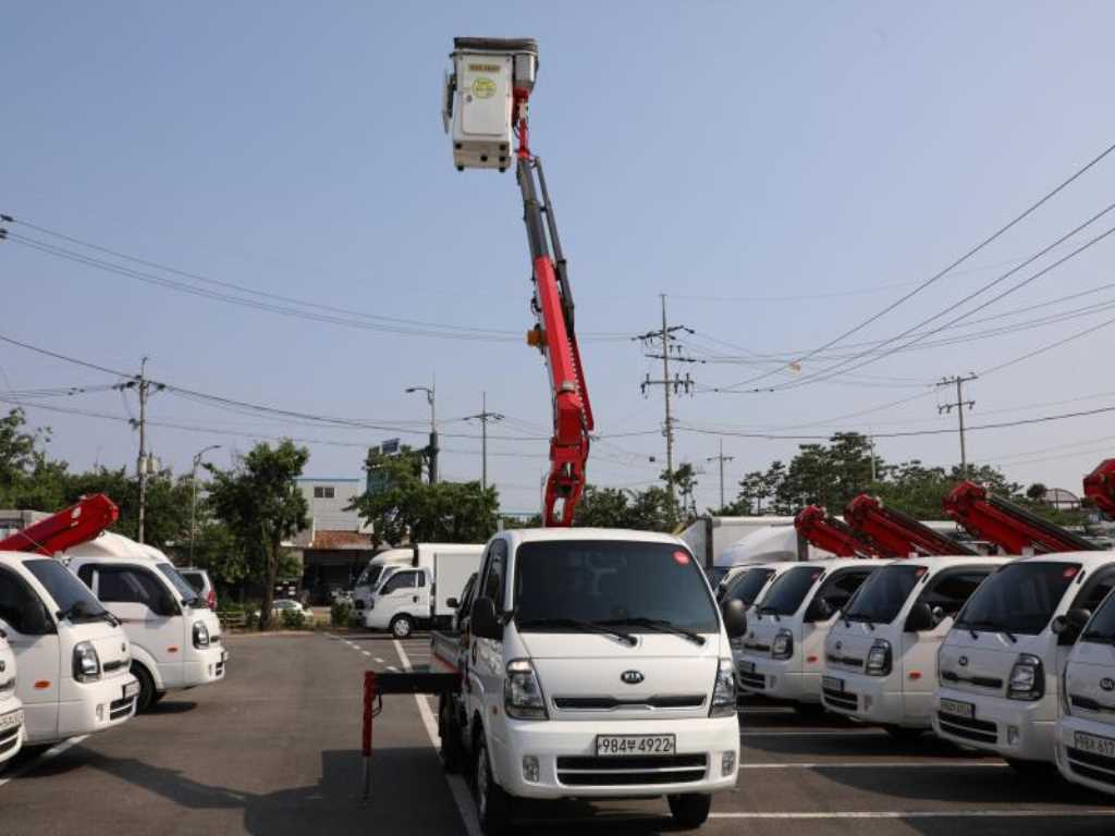고소작업차 동해기계항공 봉고3 1톤
