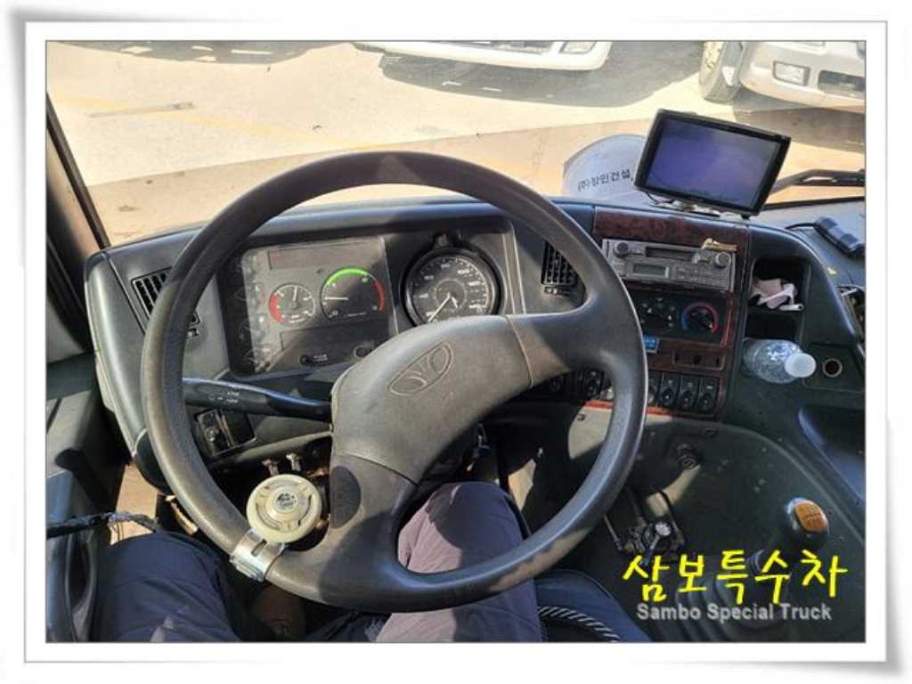 타타대우 살수차 노부스 수동