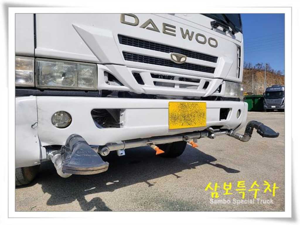 타타대우 살수차 노부스 수동