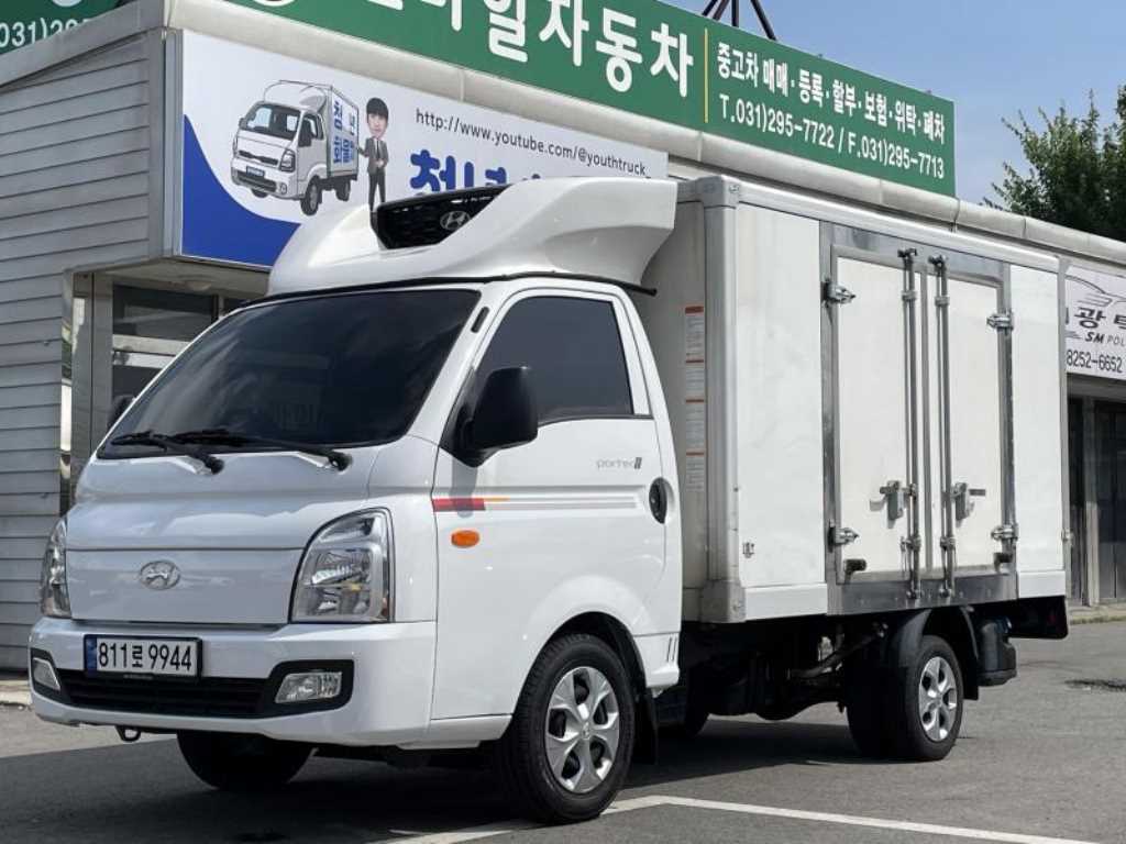 포터2 1톤 냉동탑