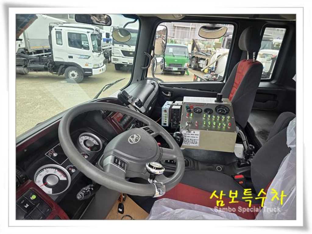 메가트럭 5톤 노면청소차