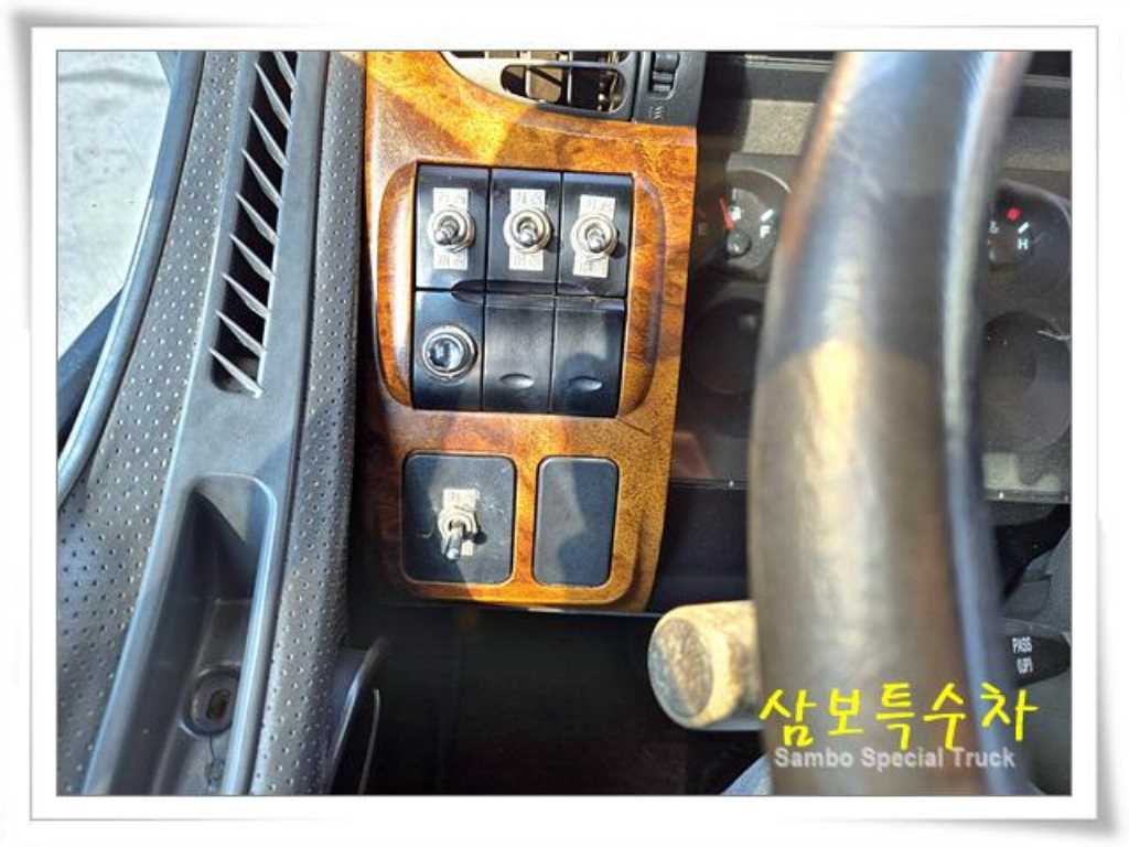 살수차 메가트럭 수동