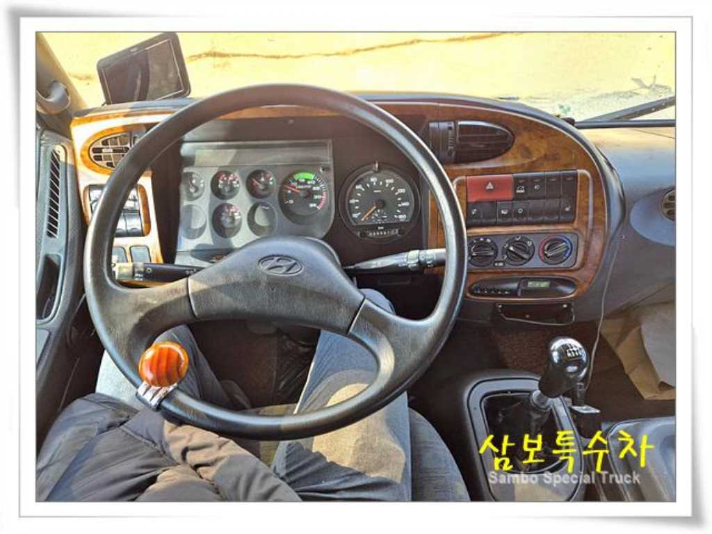 살수차 메가트럭 수동