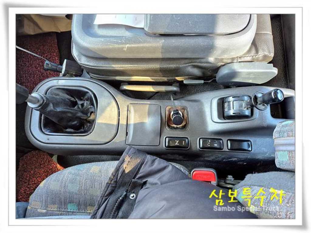 살수차 메가트럭 수동