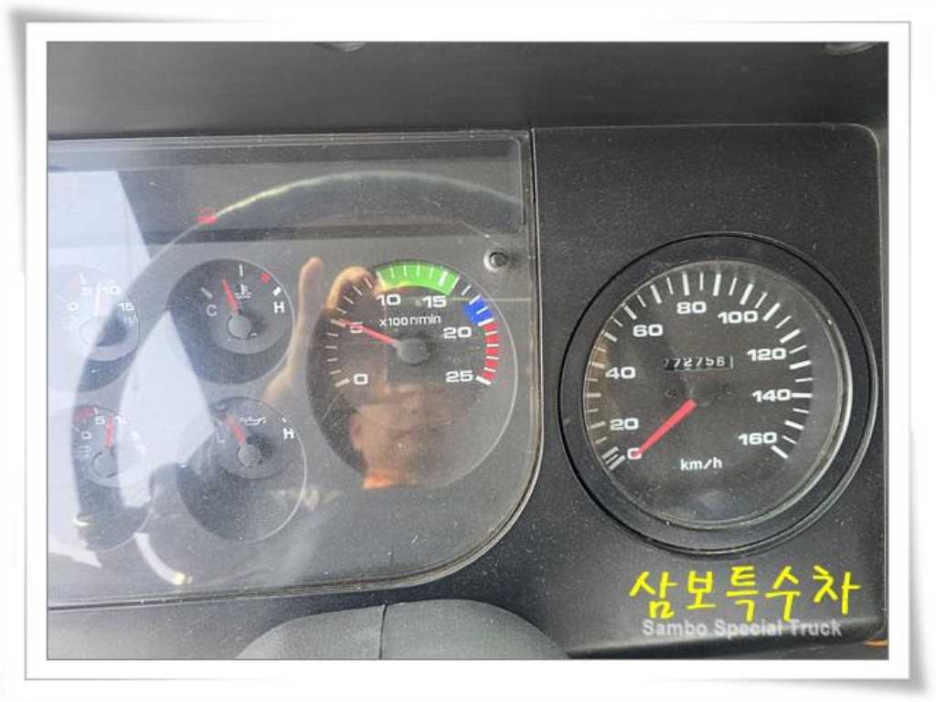 살수차 뉴파워트럭 수동