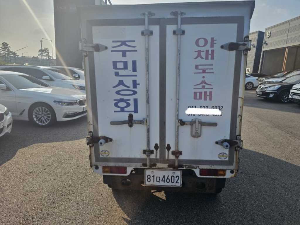 라보 0.8톤 냉동탑 LPG