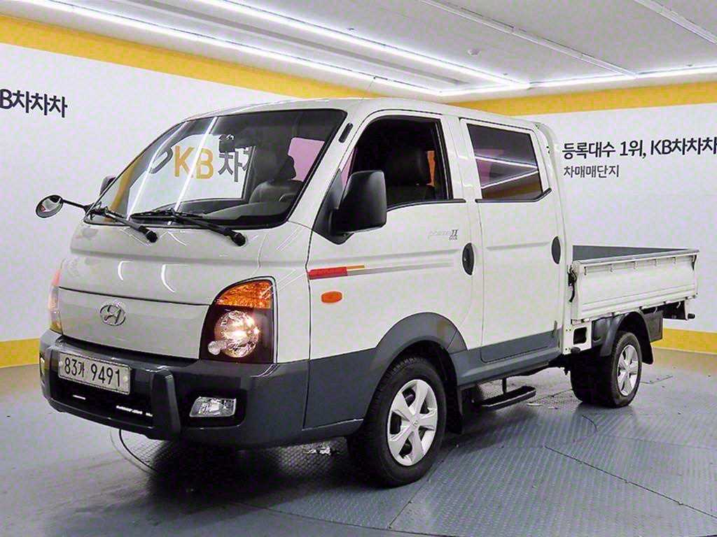 현대 포터2 1톤 카고 더블캡 장축