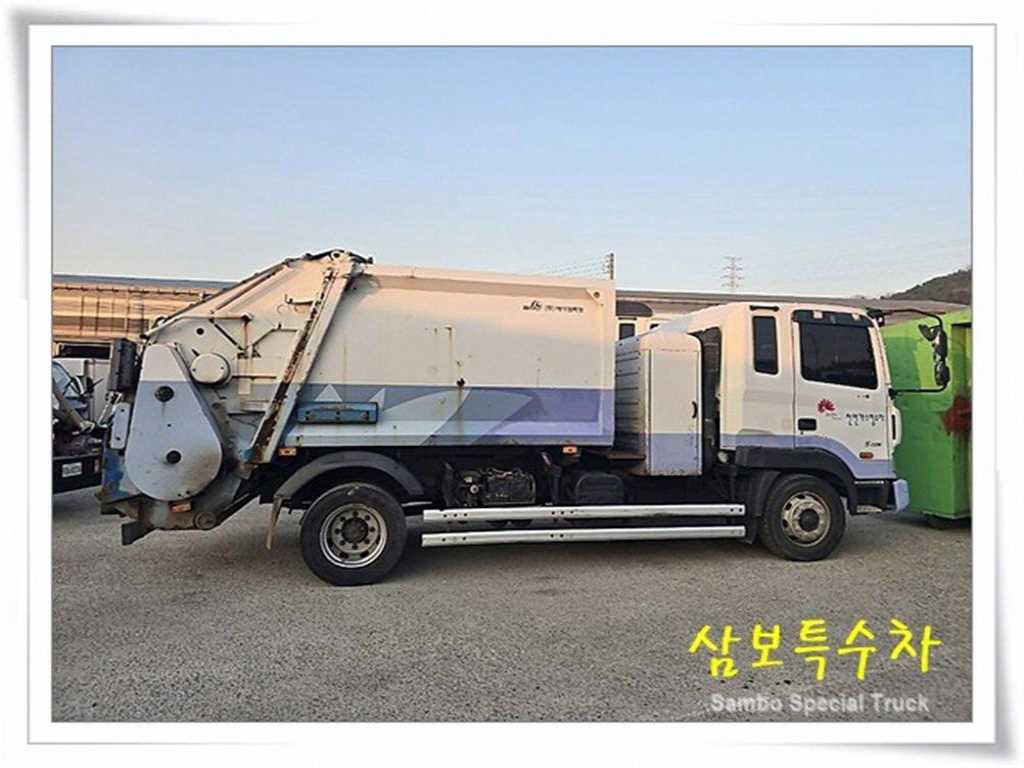 현대 압착진개 메가트럭 5톤