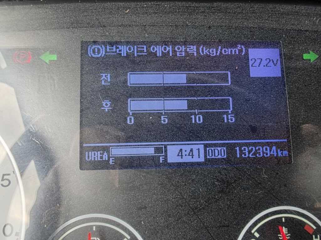 현대 탱크로리 메가트럭 수동