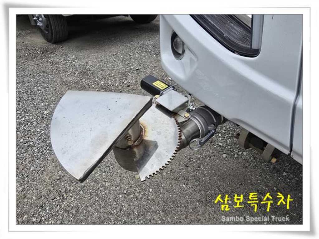 현대 살수차 엑시언트 수동