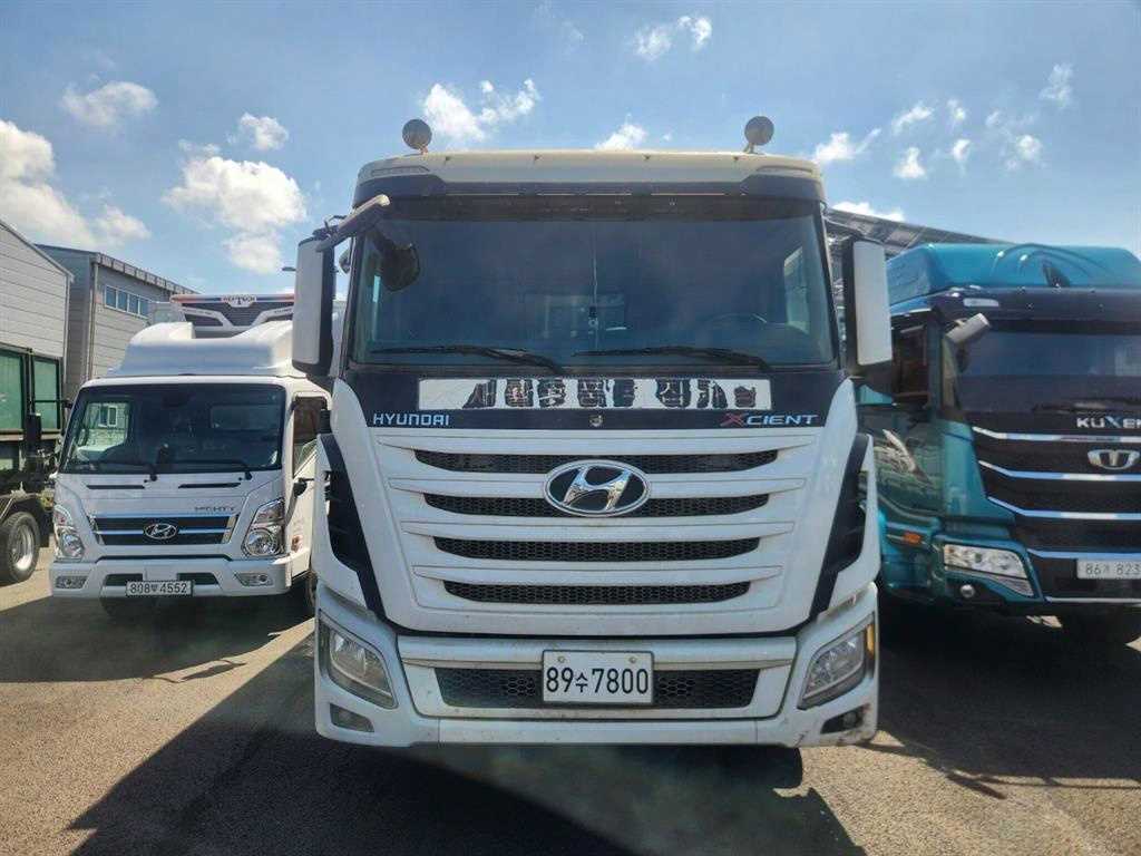 현대 엑시언트 집게차 11.5톤 수동 함코