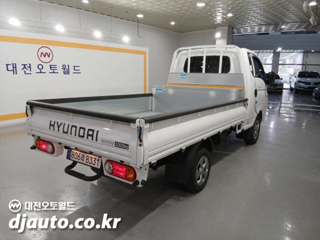 현대 포터2 1톤 카고 슈퍼캡 LPG