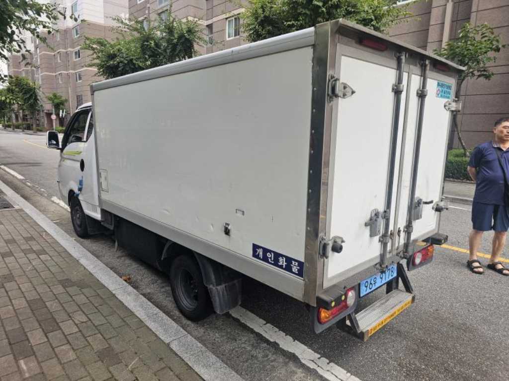 현대 포터2 1톤 냉동탑 전기
