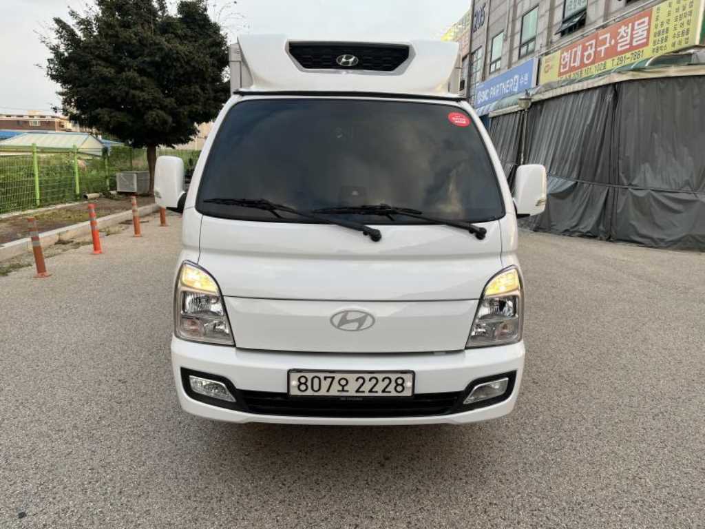 현대 포터2 1톤 냉동탑 LPG