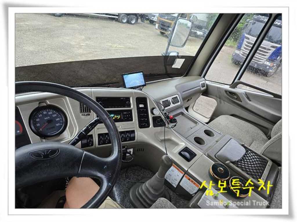 타타대우 살수차 노부스 수동
