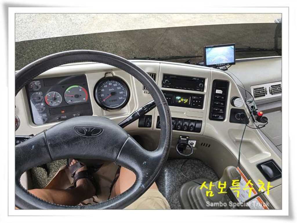 타타대우 살수차 노부스 수동