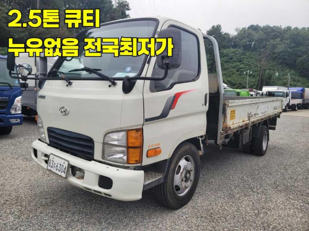 현대 마이티큐티 2.5톤 카고 0
