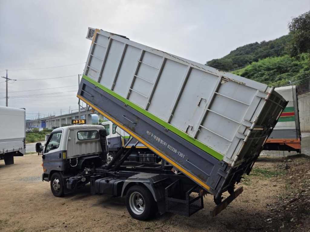 현대 마이티큐티 진개덤프 수동 단바리 4