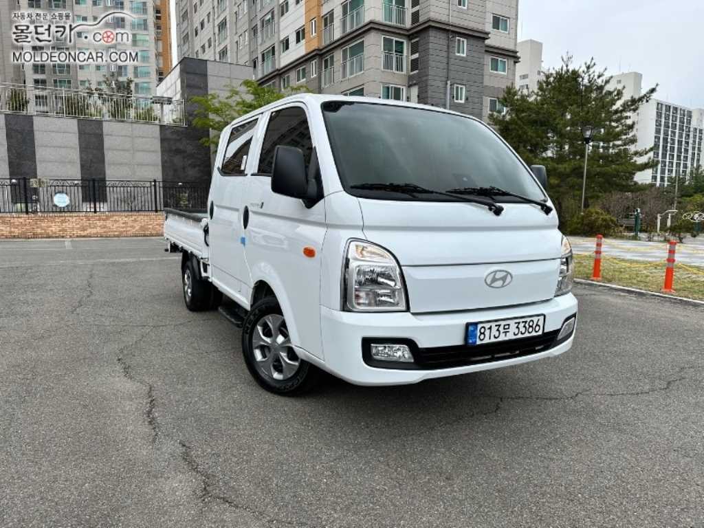 현대 포터2 1톤 카고 더블캡 장축 LPG 2