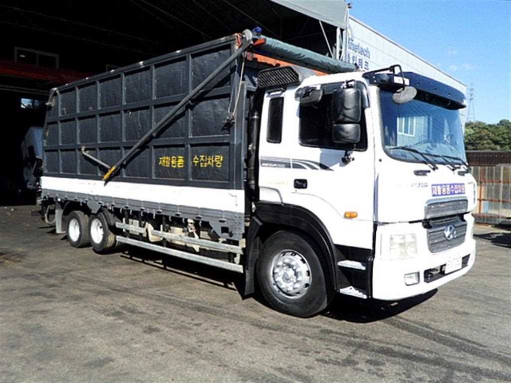 현대 메가트럭 와이드캡 집게차 5톤 수동 한성특장 0
