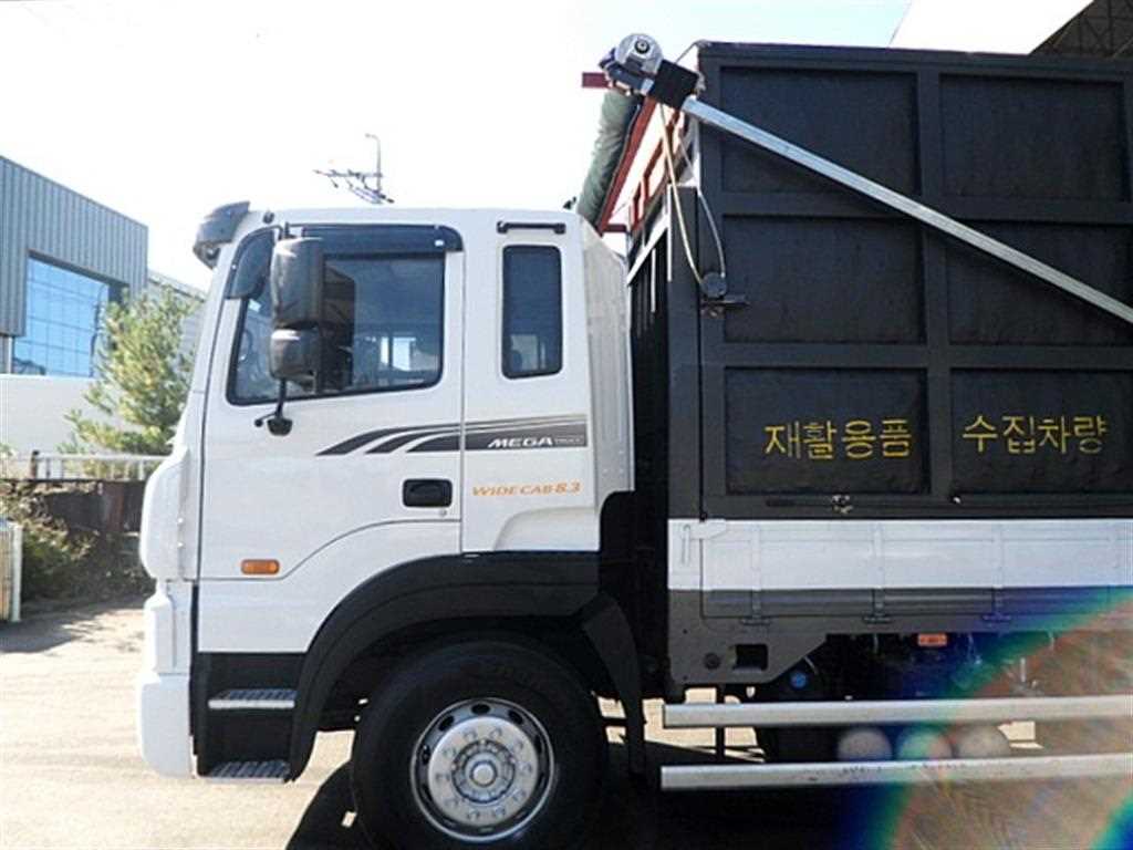 현대 메가트럭 와이드캡 집게차 5톤 수동 한성특장 5
