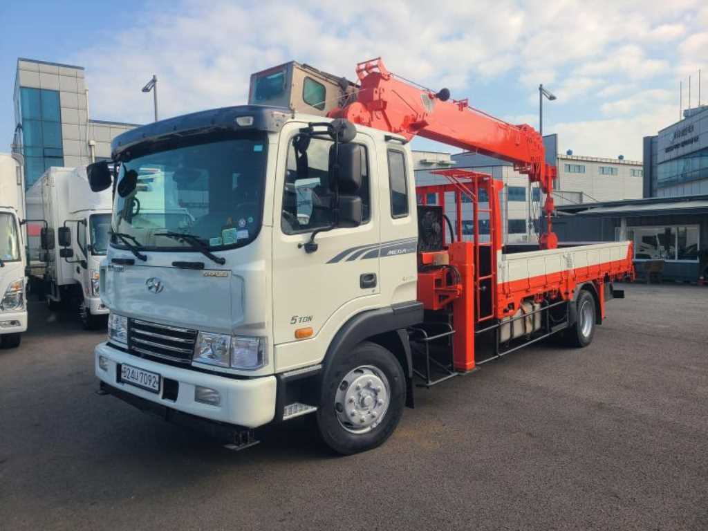 현대 카고크레인 광림 메가트럭 7.5톤