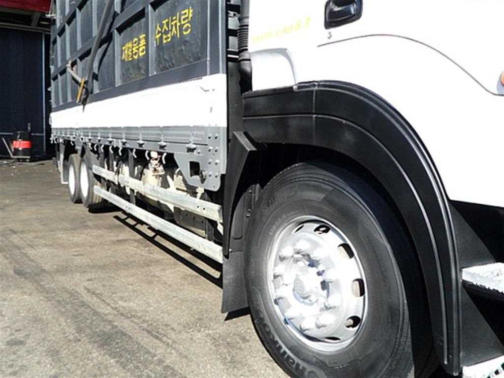 현대 메가트럭 와이드캡 집게차 5톤 수동 한성특장 7