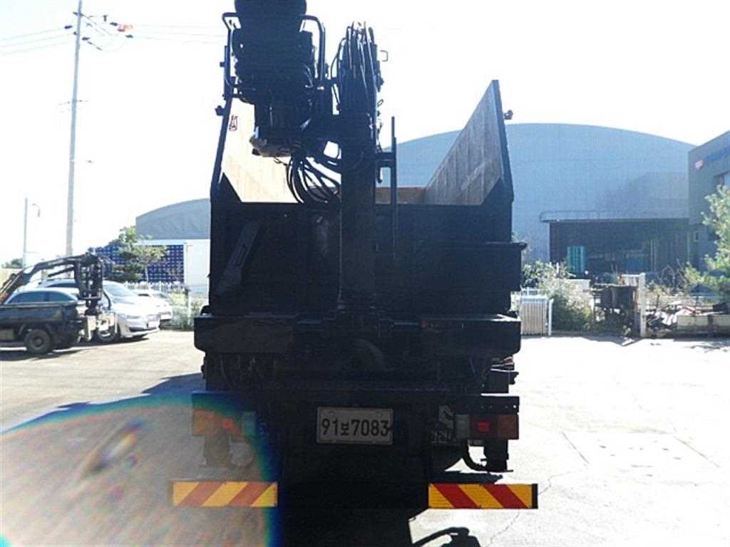 현대 메가트럭 와이드캡 집게차 5톤 수동 한성특장 3