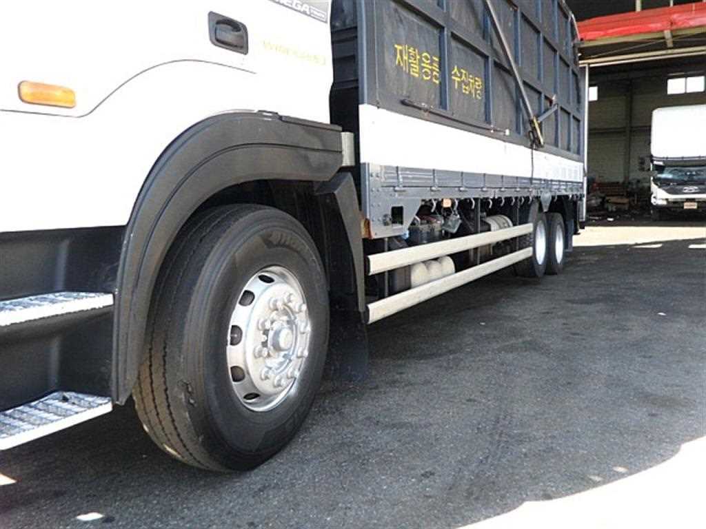 현대 메가트럭 와이드캡 집게차 5톤 수동 한성특장 6