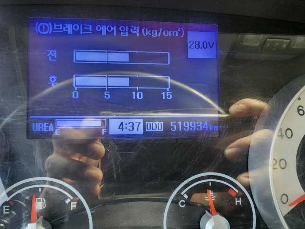 현대 메가트럭 표준탑 4.5톤 수동 12