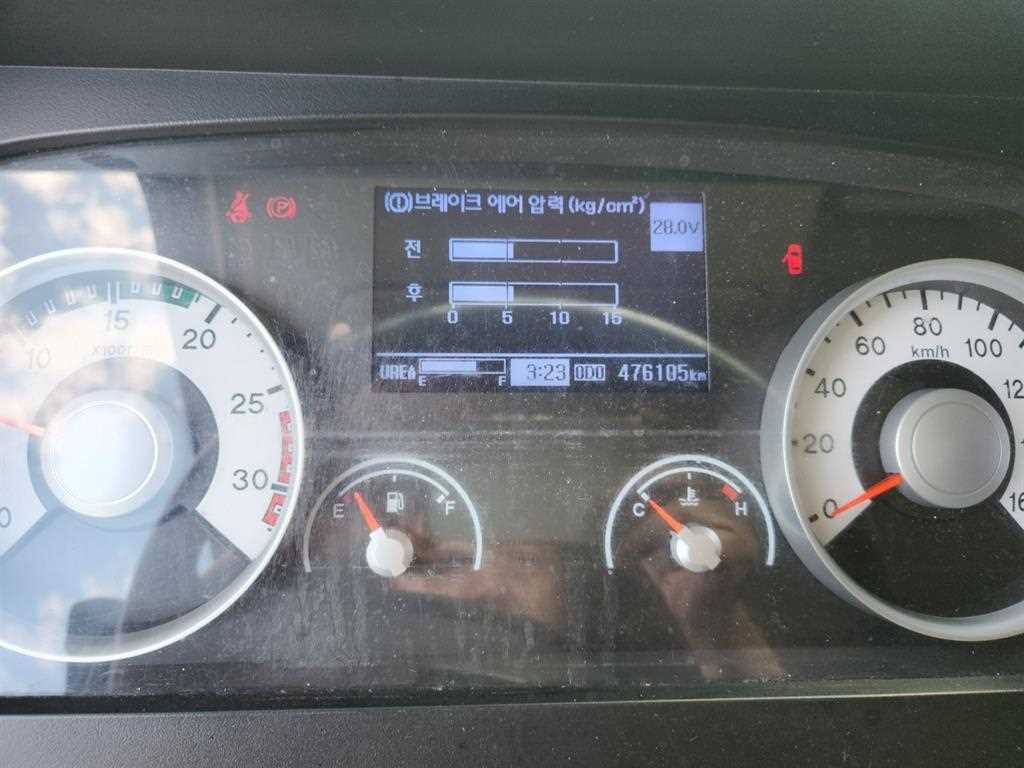 현대 메가트럭 단바리 냉동탑 5톤 수동 7