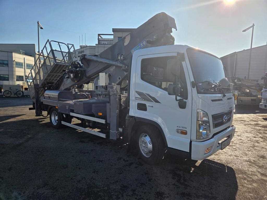 현대 고소작업차 호룡 올뉴마이티 3.5톤 6