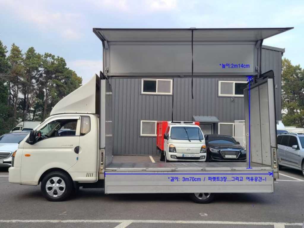 현대 포터2 0.8톤 윙바디