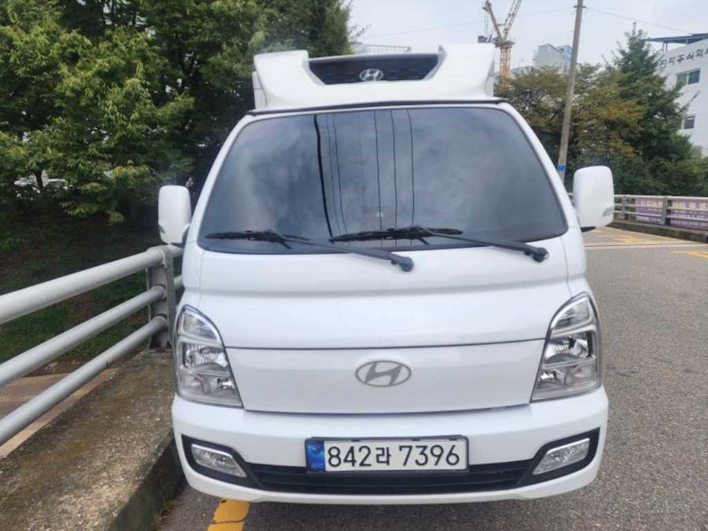 현대 포터2 1톤 냉동탑 LPG 0