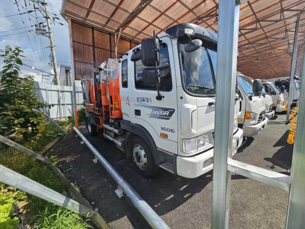 현대 음식물차 메가트럭 5톤