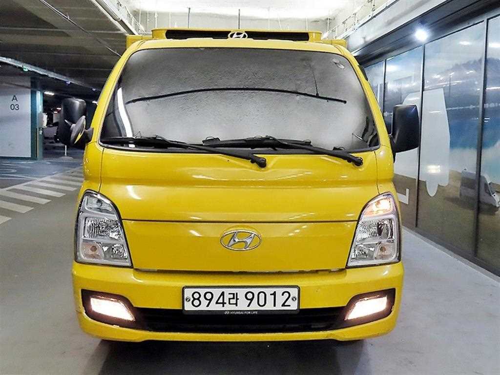 현대 포터2 1톤 냉동탑 트윈컴프