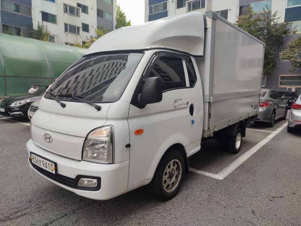 현대 포터2 1톤 윙바디 LPG 1