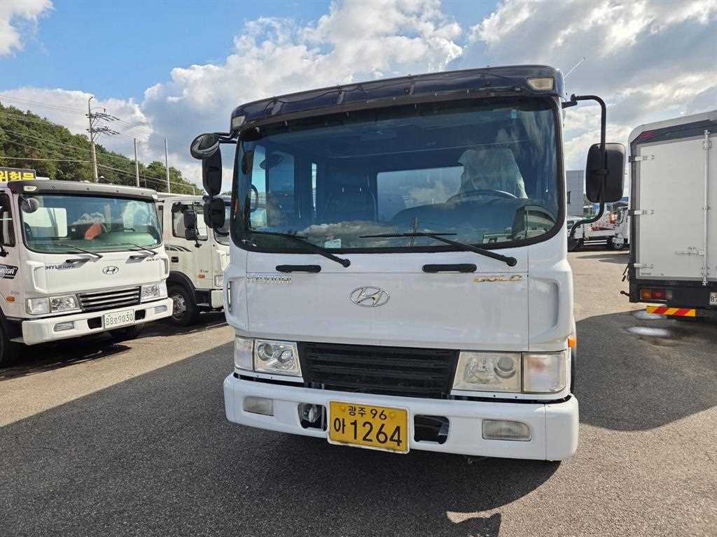 현대 왕겨(톱밥)차 5톤 단바리 수동