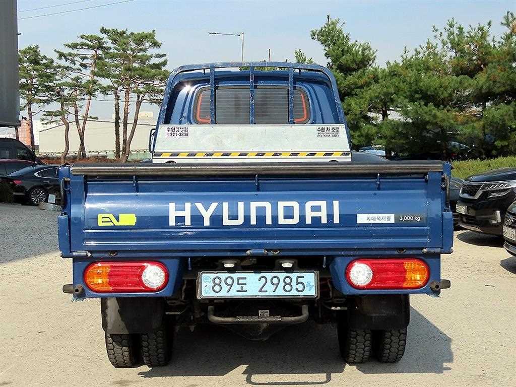 현대 포터2 1톤 카고 전기 3