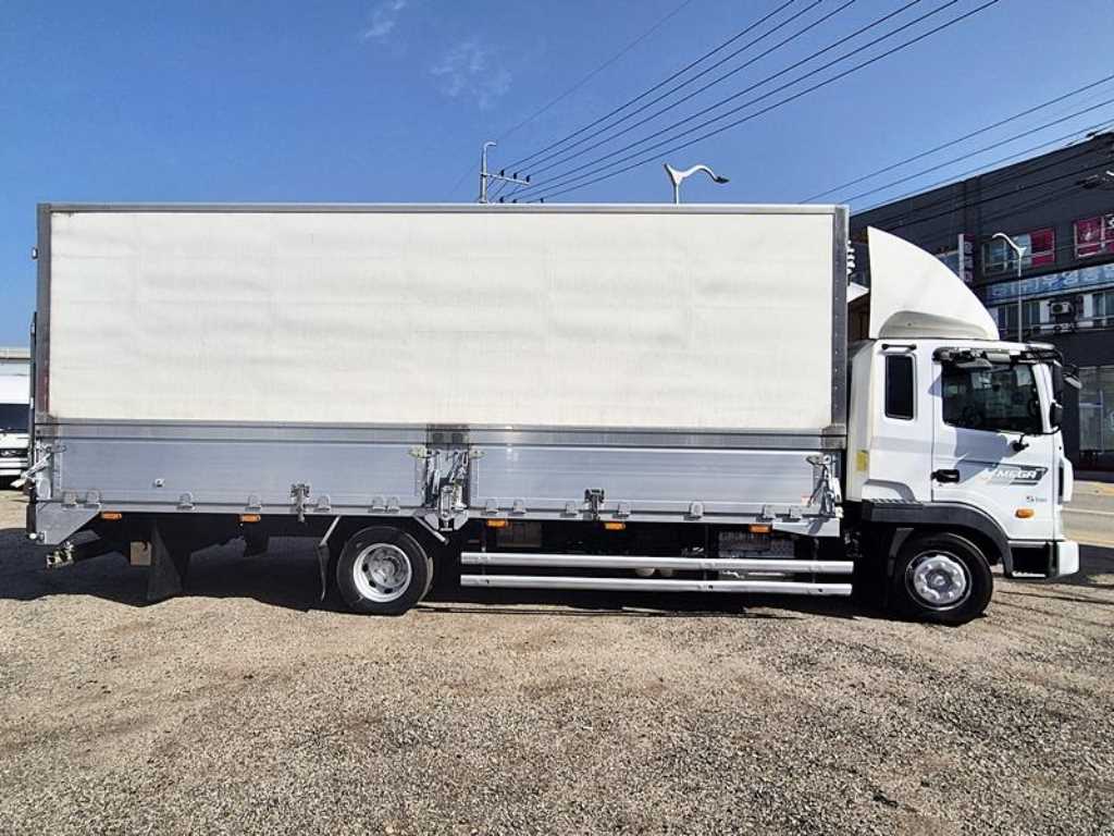 현대 메가트럭 단바리 냉동탑 5톤 수동 4