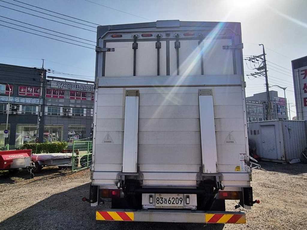 현대 메가트럭 단바리 냉동탑 5톤 수동 6