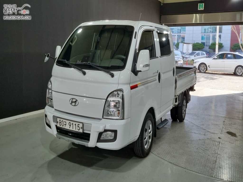 현대 포터2 1톤 카고 더블캡 장축 0